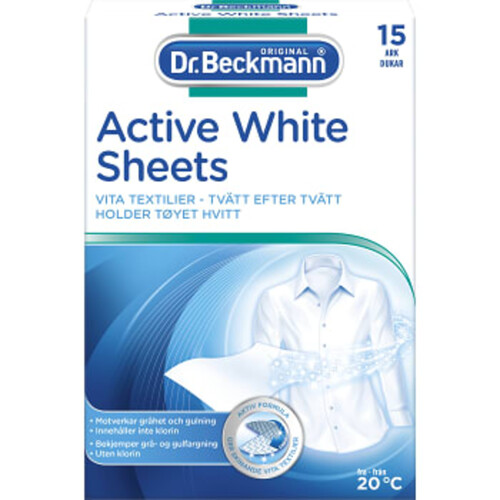 Blekning Active white Dukar 15-p Dr Beckmann