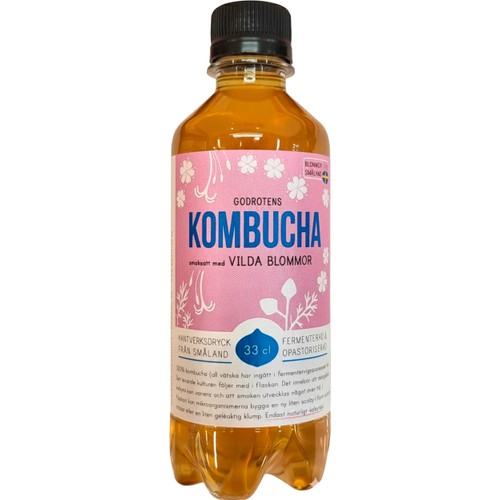 Kombucha Vilda Blommor 330ml Godrotens