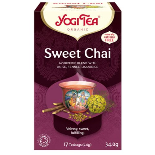 Sweet chai 17-p KRAV Yogi Tea
