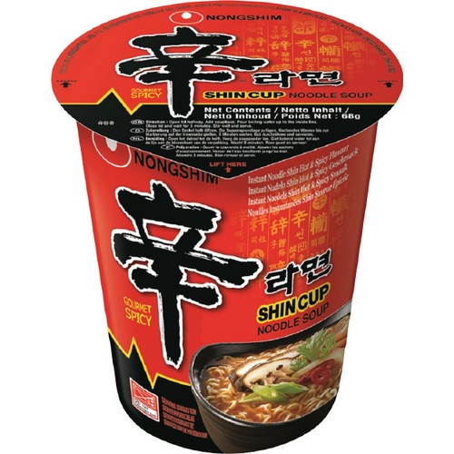 Nudlar i kopp Shin Cup 68g Nongshim