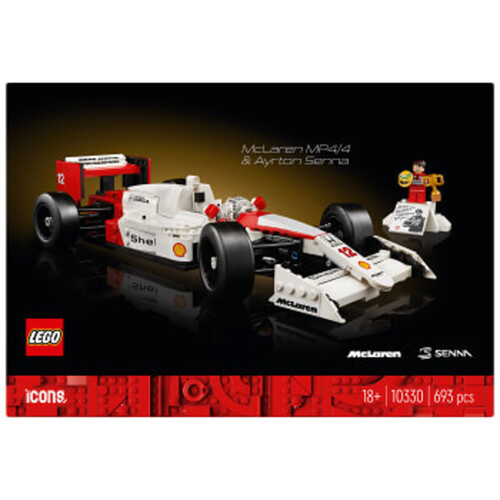 LEGO Icons McLaren MP4/4 & Ayrton Senna 10330