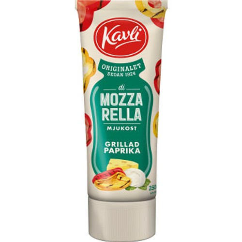 Mjukost Mozza Grillad Paprika 250g Kavli