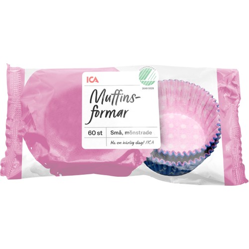 Muffinsformar Mönstrade Små 60-p ICA