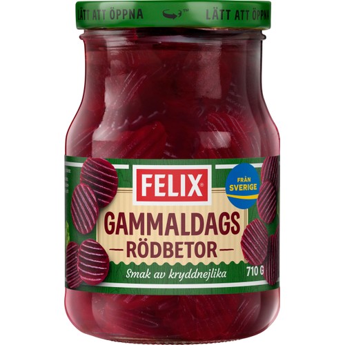 Rödbetor Gammaldags 710g Felix