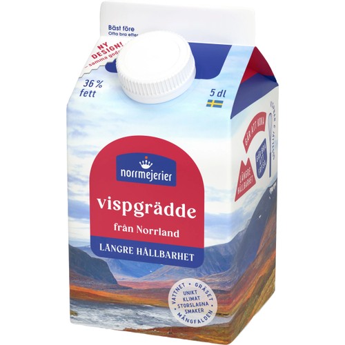 Vispgrädde 36% 5dl Norrmejerier