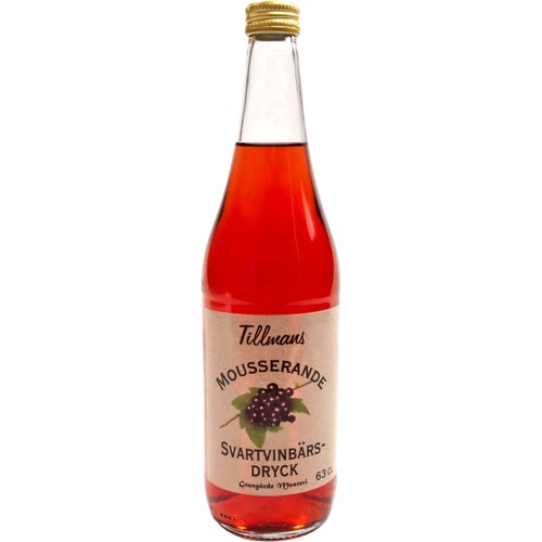 Svartvinbärsdryck Mousserande 63cl Grangärde Musteri