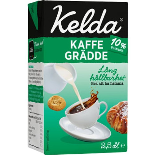 Kaffegrädde 10% 2,5dl Kelda