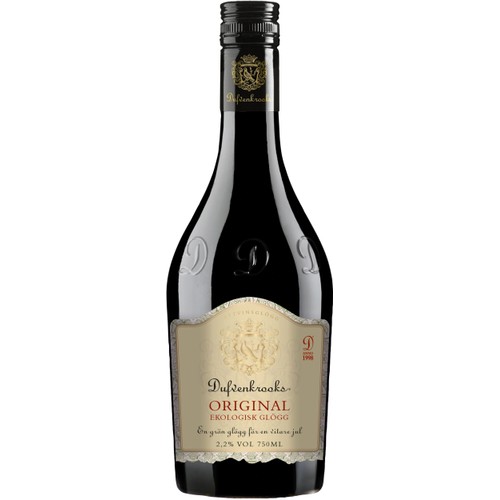 Glögg 2,25% Ekologisk 750ml Dufvenkrooks