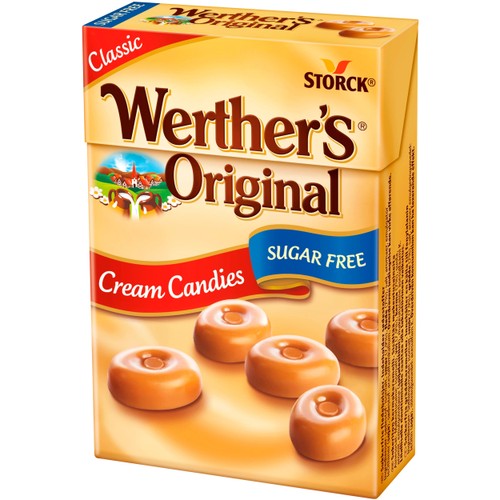 Gräddkaramell Mini Sockerfri 42g Werthers original