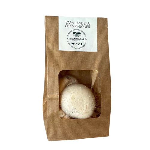 Värmländska champinjoner 250g Liljenäs Gård