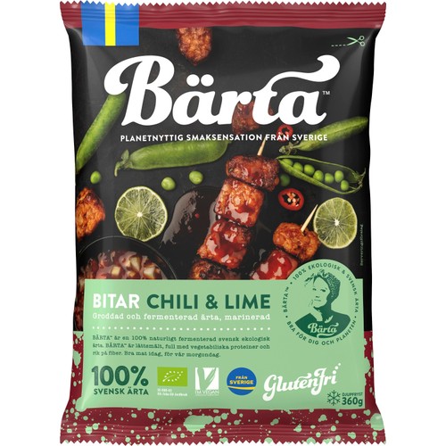 Bitar Chili Lime 360g Vegansk Bärta