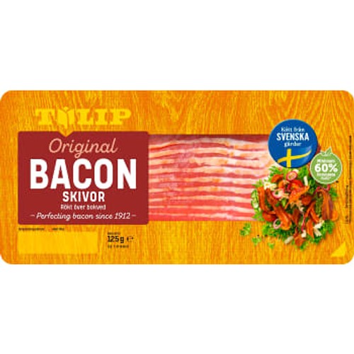 Bacon Rökt Skivad 125g Tulip
