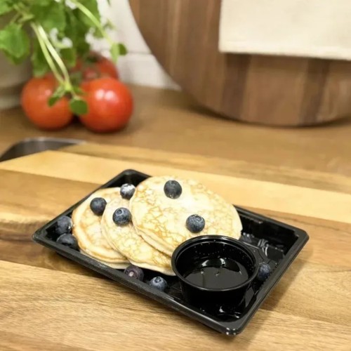 Pannkakor med sirap & blåbär