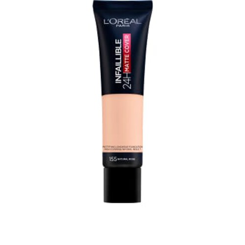 Foundation Infaillible 24H Matte Cover Natural Rose 155 1-p 30ml L’Oréal Paris