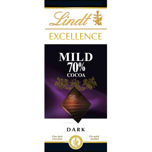 Chokladkaka Excellence Mild 70% 100g Lindt