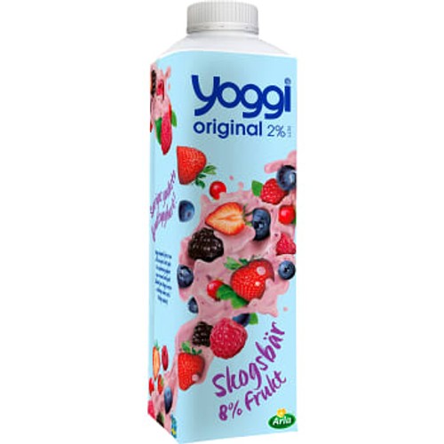 Yoghurt Original Skogsbär 2% 1000g Yoggi