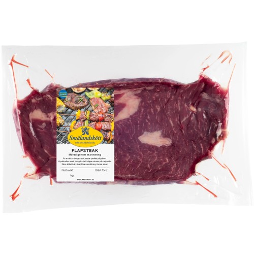 Flapsteak Färsk Mörningsmarinerad ca 650g Smålandskött