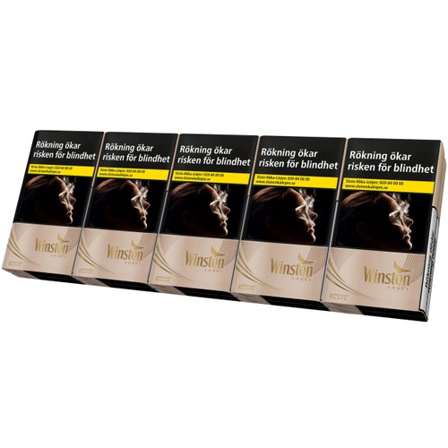 Winston Amber Super Slims Limpa