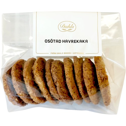 Osötad Havrekaka 10-pack 180g Dahls Bageri