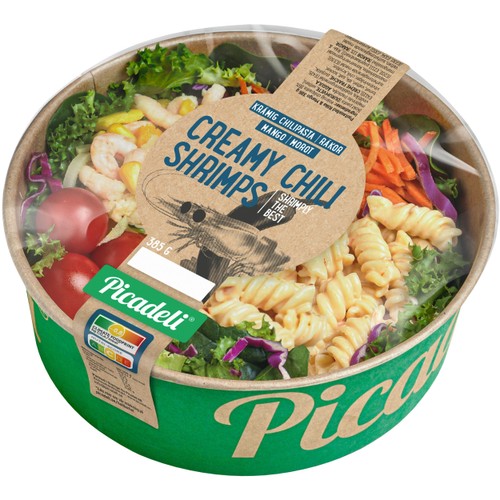 Pastasallad Räka Krämig Chili 385g Picadeli