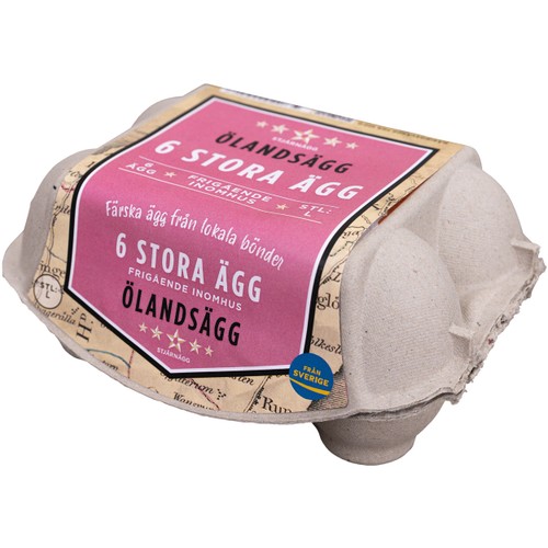 Ölandsägg Stora L 6-p Stjärnägg