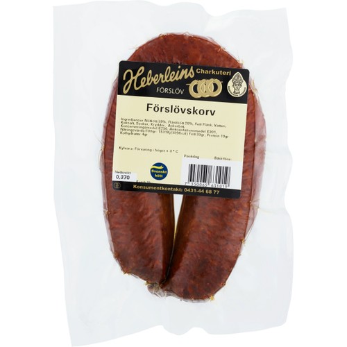 Förslovskorv 370g Heberleins