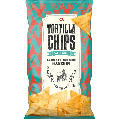 Tortillachips Naturell 200g ICA