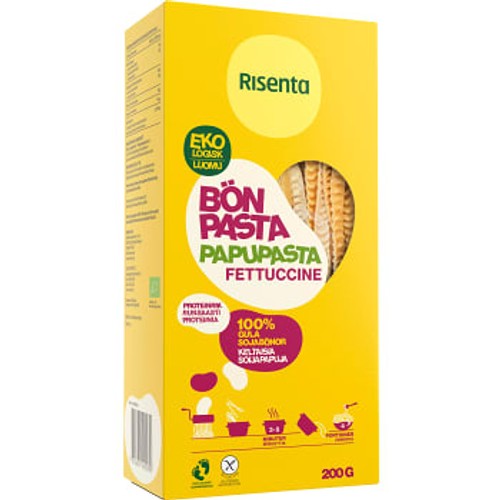 Bönpasta Fettuccine Ekologisk  200g Risenta