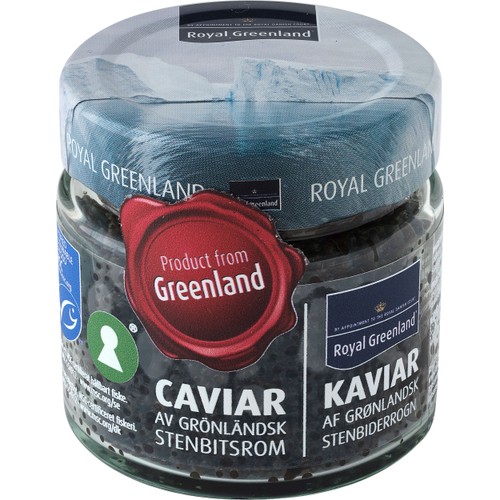 Stenbitsrom Svart 75g Royal Greenland