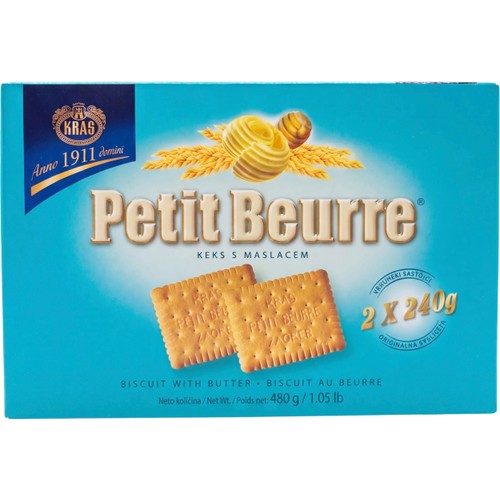 Smörkex Petit Beurre 2-p 480g Kraš
