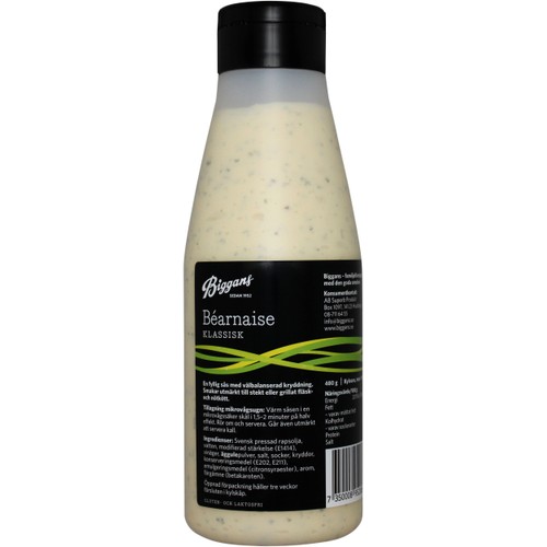Bearnaise Klassisk 480g Biggans