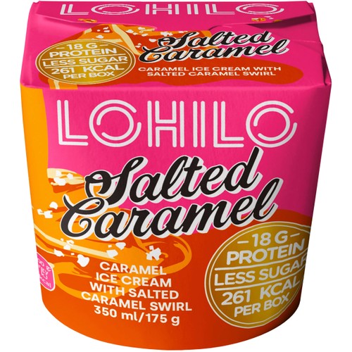 Glass Salted Caramel 350ml Lohilo