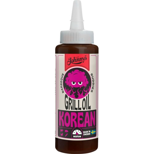 Grillolja BBQ Korean 265ml Johnnys