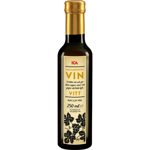 Matlagningsvin Vitt 250ml ICA