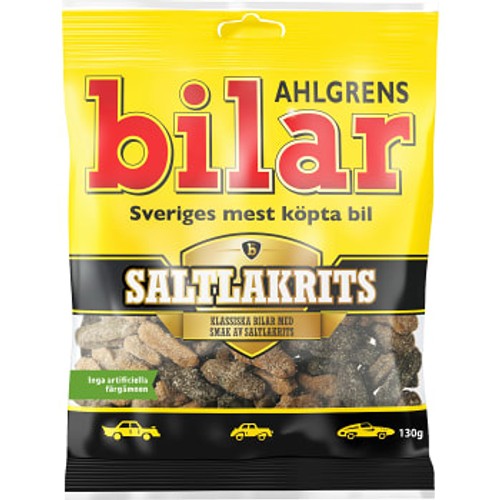 Godis Saltlaktris 130g Ahlgrens Bilar 