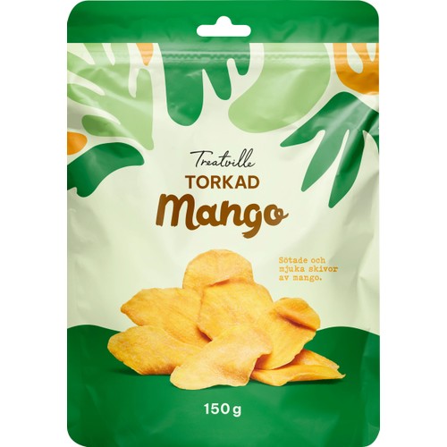 Torkad Mango 150g Treatville