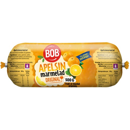 Apelsinmarmelad 500g BOB