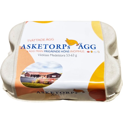 Ägg M 6-pack Asketorps Gård