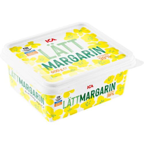 Lättmargarin 39% 600g ICA