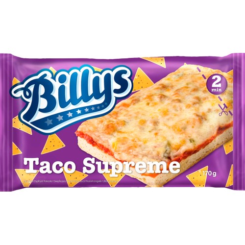 Pan pizza Taco supreme 170g Billys