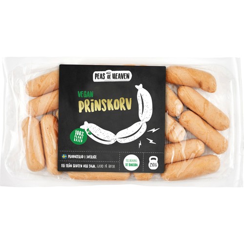 Prinskorv Vegan 250g Peas of Heaven