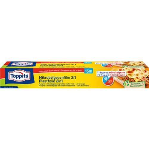 Plastfolie 2IN1 15m Toppits