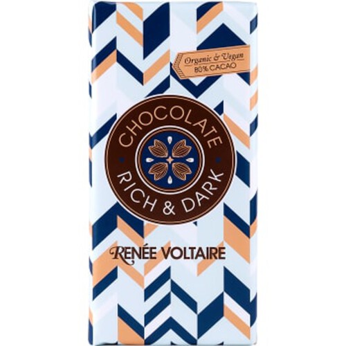 Choklad 80% Vegansk Ekologisk 80g Renée Voltaire
