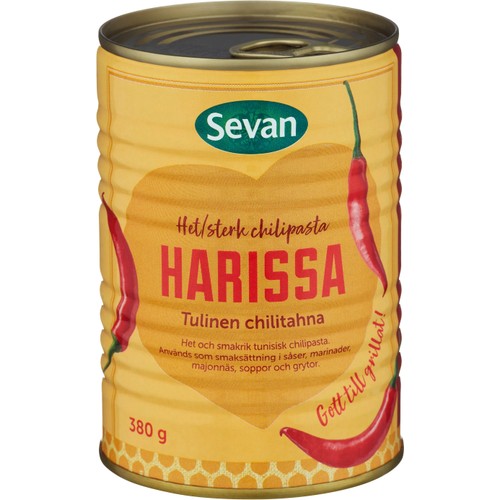 Harissa Het Chilipasta 380g Sevan
