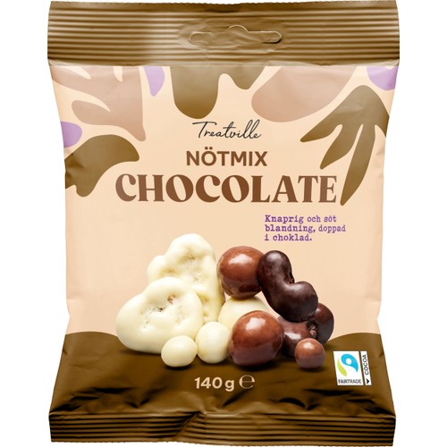 Nötmix Chocolate 140g Treatville
