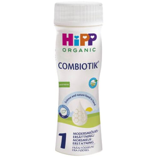 Modersmjölksersättning Combiotik 1 RTD 200ml HiPP