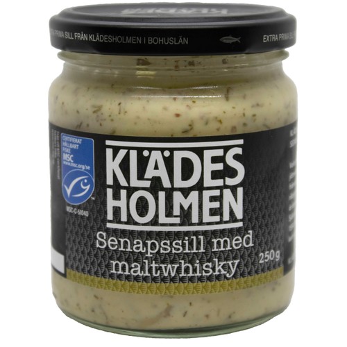 Senap & Maltwhiskysill 250g Klädesholmen
