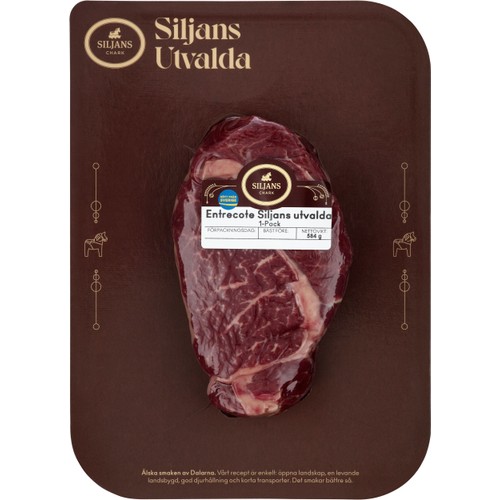 Entrecote Siljans Utvalda ca 300g Siljans Chark