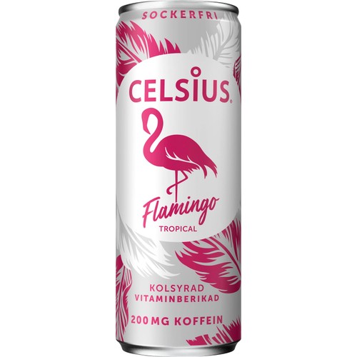 Energidryck Flamingo 35,5cl Celsius