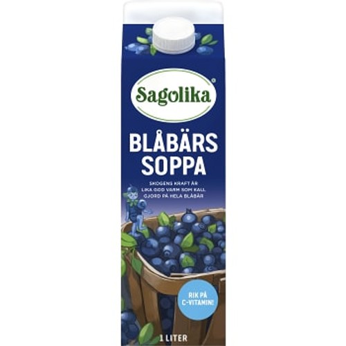 Klassisk blåbärssoppa 1l Sagolika